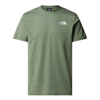 The North Face S/S Redbox Celebration T-shirt Heren Bark Mist L