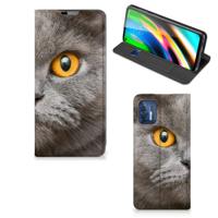 Smartphone hoesje Motorola Moto G9 Plus Britse Korthaar