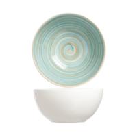 Cosy & Trendy soep serveer schaaltje - kommetjes Turbolino - blauw - D14 cm - 500 ml