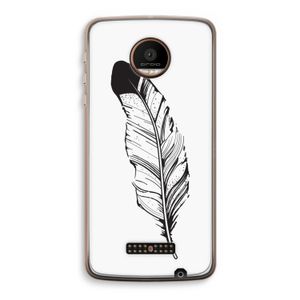 Pluim: Motorola Moto Z Force Transparant Hoesje