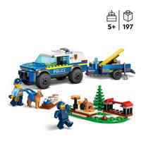 LEGO city 60369 mobiele training voor politiehonden