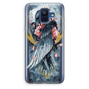 Golden Raven: Samsung Galaxy A6 (2018) Transparant Hoesje