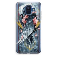 Golden Raven: Samsung Galaxy A6 (2018) Transparant Hoesje