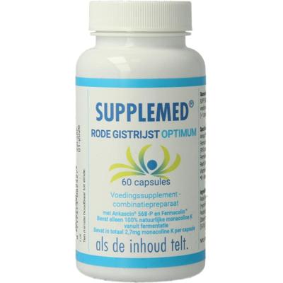 Supplemed Rode gist rijst optimum Supplemed Rode gist rijst optimum