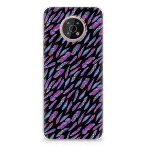 Nokia G50 TPU bumper Feathers Color