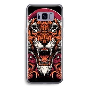 Tiger and Rattlesnakes: Samsung Galaxy S8 Plus Transparant Hoesje