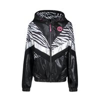 Cars zomerjas Siyem met zebraprint zwart/wit - thumbnail