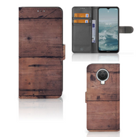 Nokia G10 | G20 Book Style Case Old Wood - thumbnail