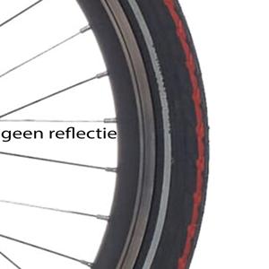 Deli Tire buitenband sa-206 18 x 1.75 zw oranje streep