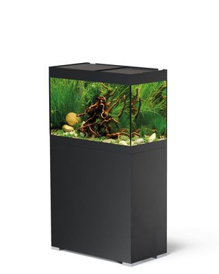 Oase StyleLine 125 Aquarium Set Zwart - Compleet met Onderkast & Accessoires voor Beginners