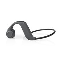 Nedis HPBT5400GY hoofdtelefoon/headset Draadloos In-ear Sporten Micro-USB Bluetooth Grijs - thumbnail