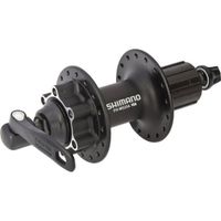 Shimano Achternaaf 8/9/10 speed FH-M525 32 gaats 6 bouts remschijfbevestiging zwart