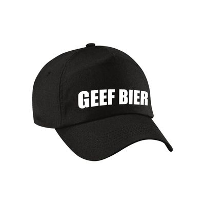 Geef bier fun pet zwart voor volwassenen Geef bier fun pet zwart voor volwassenen