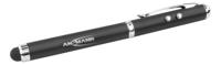 Ansmann Stylus Touch 4in1 stylus-pen 22 g Zwart, Zilver - thumbnail