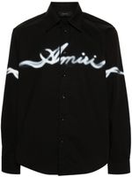 AMIRI sweat Smoke en coton - Noir