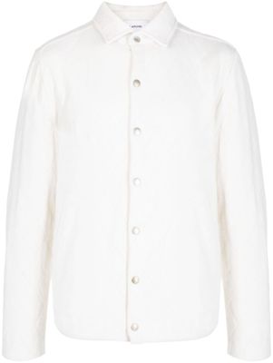 Lardini cardigan en maille ajourée - Blanc