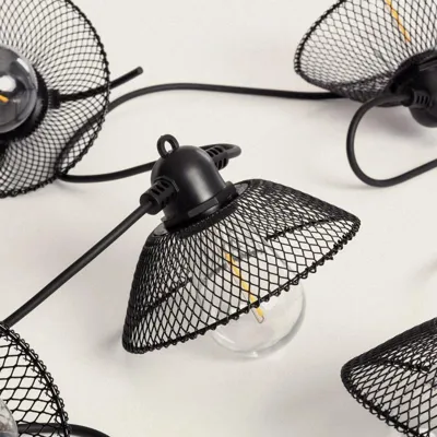 Lichtslinger zwart Solar zonne energie led 6.5 M