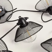 Lichtslinger zwart Solar zonne energie led 6.5 M