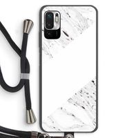 Biggest stripe: Xiaomi Redmi Note 10 5G Transparant Hoesje met koord