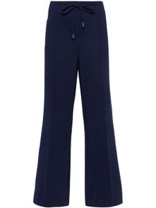 JW Anderson pantalon de jogging évasé à poches cargo - Bleu