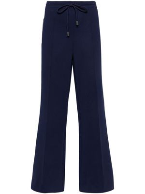 JW Anderson pantalon de jogging évasé à poches cargo - Bleu