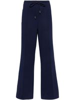 JW Anderson pantalon de jogging évasé à poches cargo - Bleu - thumbnail