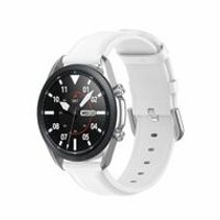 Classic leren bandje - Wit - Samsung Galaxy Watch 3 - 41mm - thumbnail