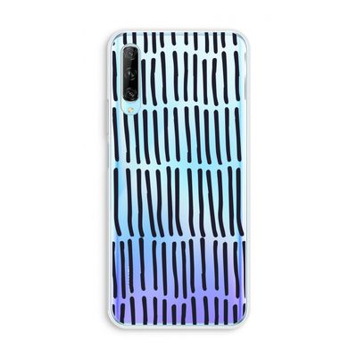 Moroccan stripes: Huawei P Smart Pro Transparant Hoesje