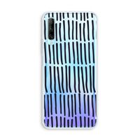 Moroccan stripes: Huawei P Smart Pro Transparant Hoesje