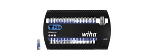 Wiha Bitset XLSelector T-bit 25 mm Phillips, TORX®, zeskant 32-delig 1/4" C6,3 - 41830 - 41830