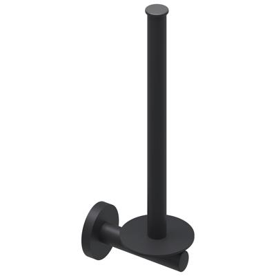 Reserverolhouder IVY Wandmodel Voor 2 Rollen Mat Zwart PED