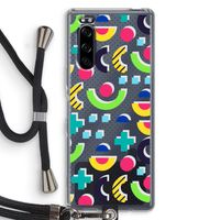 8-bit N°1: Sony Xperia 5 Transparant Hoesje met koord