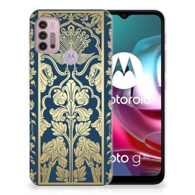 Motorola Moto G30 | G10 | TPU Case | Beige Flowers