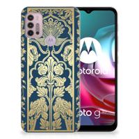 Motorola Moto G30 | G10 | TPU Case | Beige Flowers