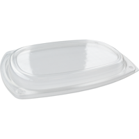 Deksel | cateringschaal | Gerecycled PET | 295x190x transparant | 100 stuks