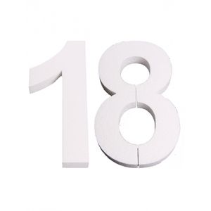 Styropor cijfer 18