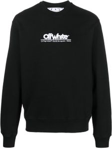 Off-White sweat à logo brodé - Noir