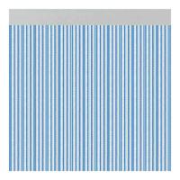 Gordijn Acudam Brescia Deuren Blauw Buitenkant PVC Aluminium 90 x 210 cm