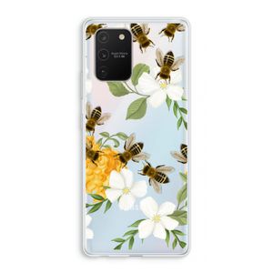 No flowers without bees: Samsung Galaxy S10 Lite Transparant Hoesje