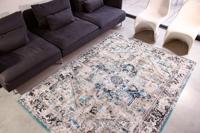 Louis de Poortere - 8708 Antiquarian Golden Horn Beige - 140x200 cm Vintage Vloerkleed