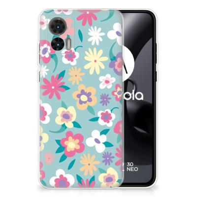 Motorola Edge 30 Neo | TPU Case | Flower Power Motorola Edge 30 Neo | TPU Case | Flower Power