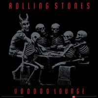 Kunstdruk The Rolling Stones - Voodoo Lounge 40x40cm