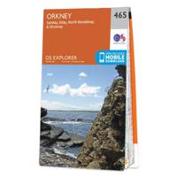 Wandelkaart - Topografische kaart 465 OS Explorer Map Orkney - Sanday,