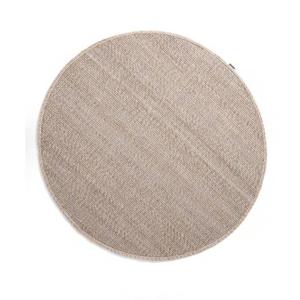 Nordic Weavers Rond wollen vloerkleed Lett - beige|crème - 250 cm rond