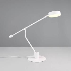 Trio Led bureaulampManduro wit - 549010131