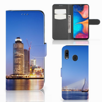 Samsung Galaxy A30 Flip Cover Rotterdam - thumbnail