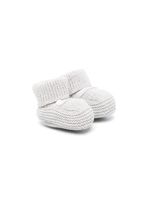 Little Bear chaussons en maille - Gris - thumbnail