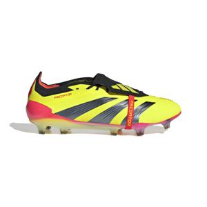 adidas Predator Elite FT Gras Voetbalschoenen (FG) Felgeel Zwart Rood