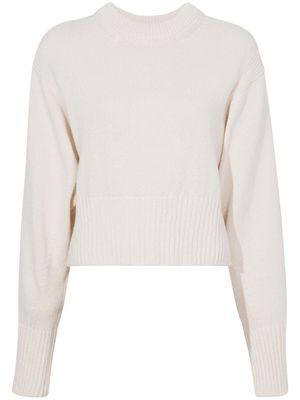 Proenza Schouler pull à coupe crop - Tons neutres