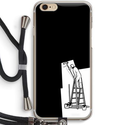 Musketon Painter: iPhone 6 / 6S Transparant Hoesje met koord
